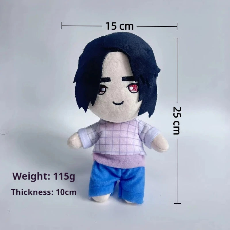 25cm Cute Kpop Demon Hunters Plush Doll Celebrity Fans Blue Tiger Doll Tv Themed Plush Toys Sofa Car Decoration Christmas Gift