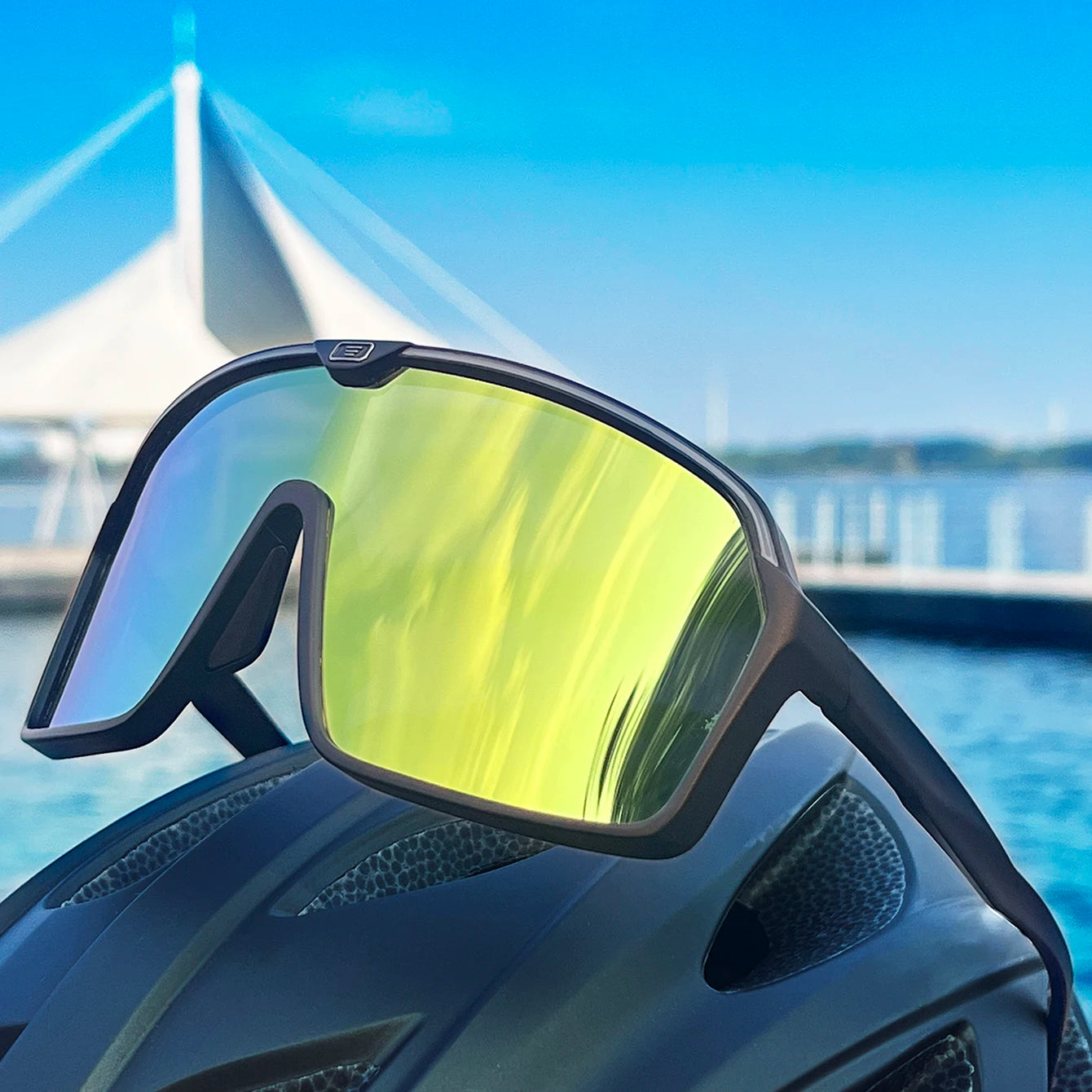 Large Frame Fishing SunGlasses for Men Women Outdoor Sports Windproof Cycling Camping Hiking Driving  Eyewear UV400