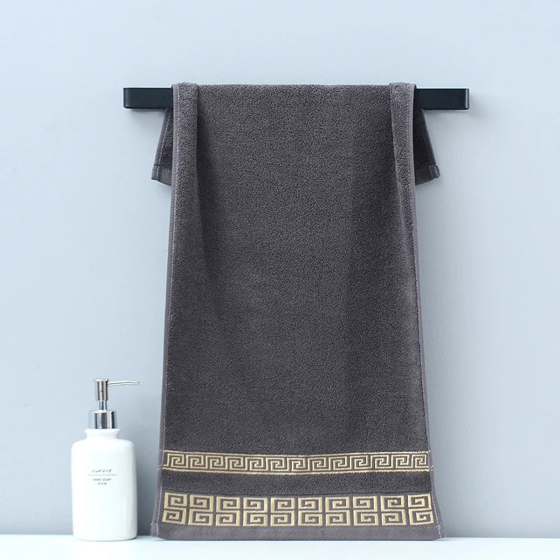 1/4/6pcs Bathroom Towels Set Big Bath Towel Cover 70x140cm/Hand Face Towel 34x74cm Christmas Gift Sport Home Hotel Towels Set