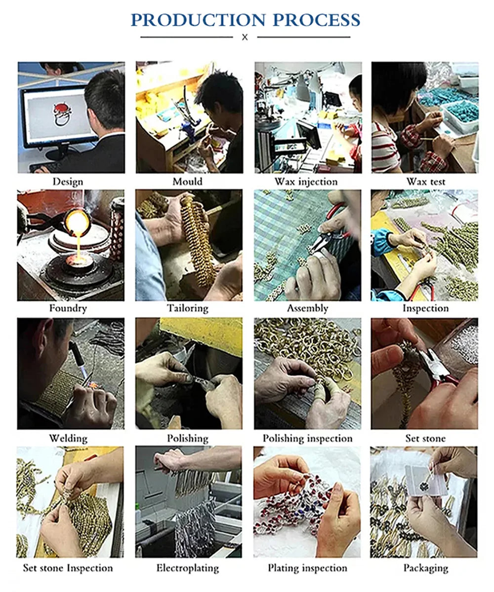 Rainbow Color Link Chain Shape Enamel Bracelets For Women Boho Beaded Bangle Accessory