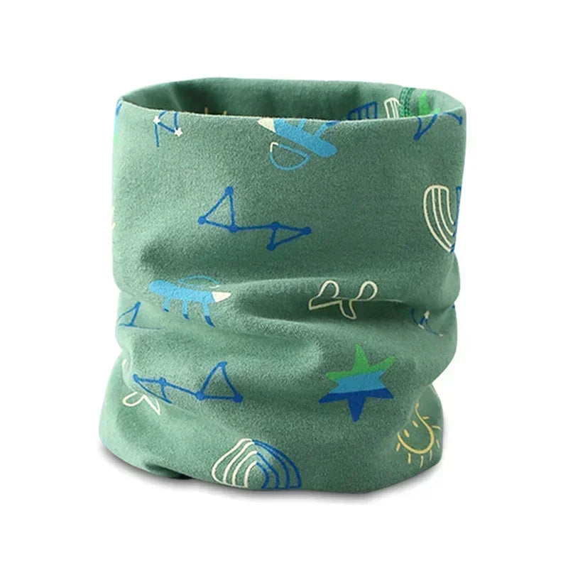 New Cotton Baby Scarf Autumn Spring Snood Children Scarf Boy Girl Scarf Kids Child Neck O Ring Scarves Collar Warm Neckerchief