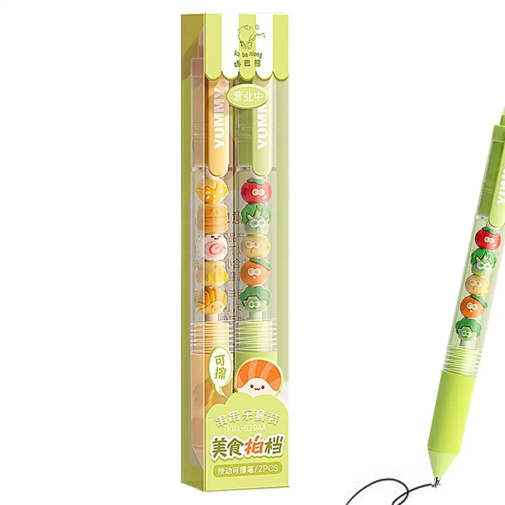 Erasable Gel Ink Pens With Eraser Erasable Fine Point Writing Supplies Blue Ink Smooth Writing Pens For Planner Journaling Daily