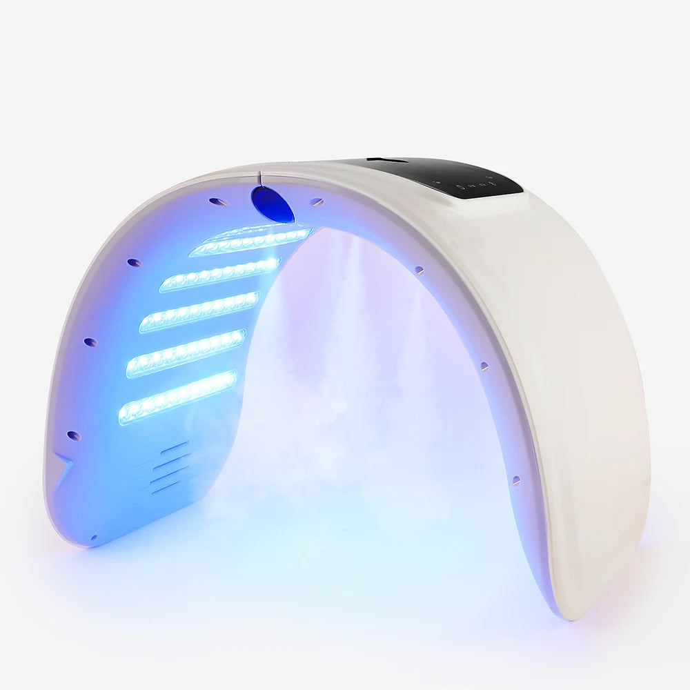 Photon LED Face Mask 7 Colors Nano Spray Beauty Machine Deep Moisturize Skin Care Home Use LED Beauty Mask