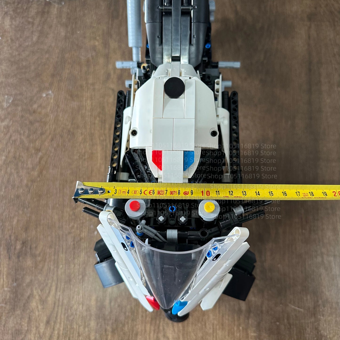 M1000  RR Tech Motorcycle Building Blocks 42130 1920Pcs MOC Bricks Mechanical Group Vehicles Racing Car Model Kit Christmas Gift