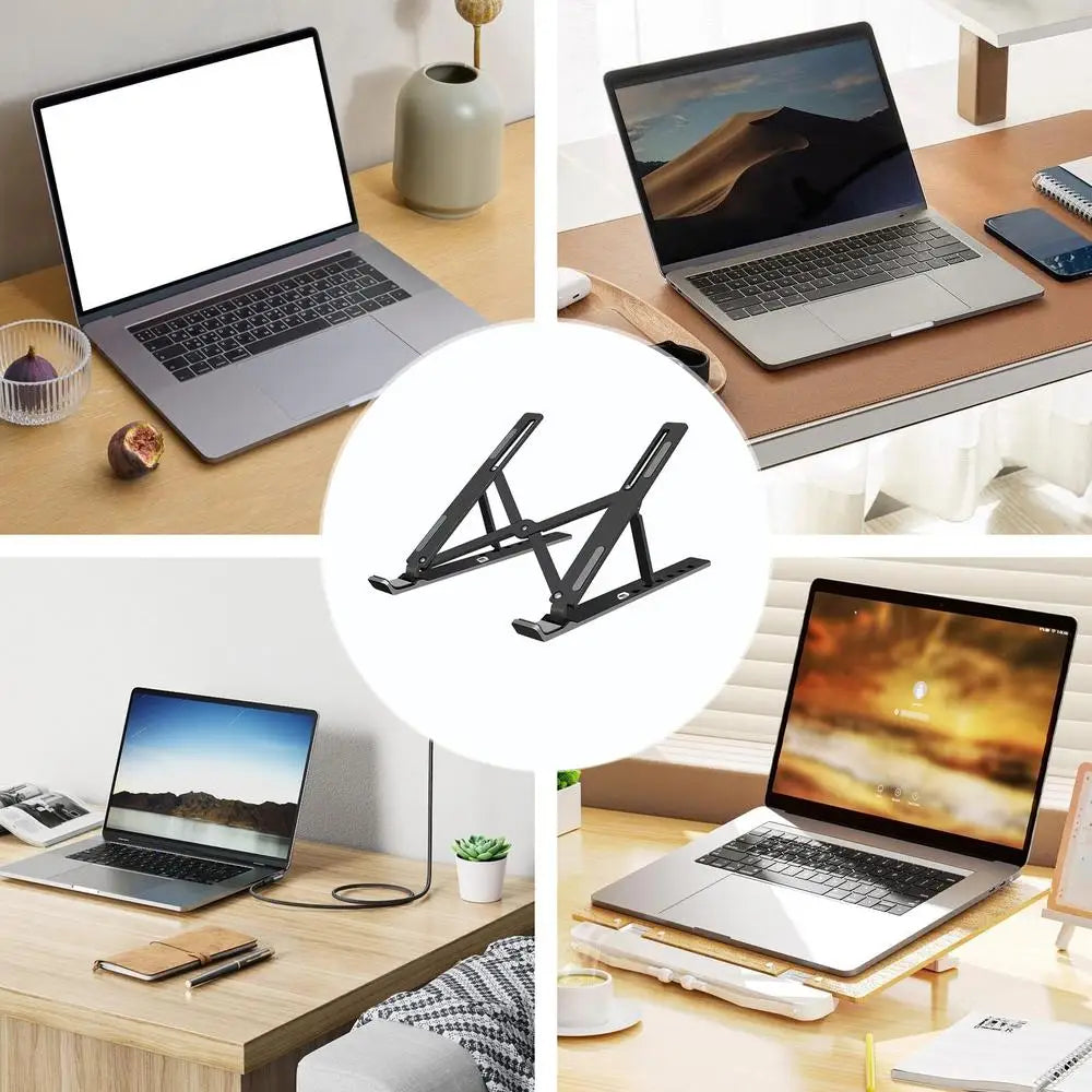 Notebook Stand Bracket Cooling Laptop Bracket Portable Adjustable Height Computer Stand For Notebook Laptop Computer Tablet