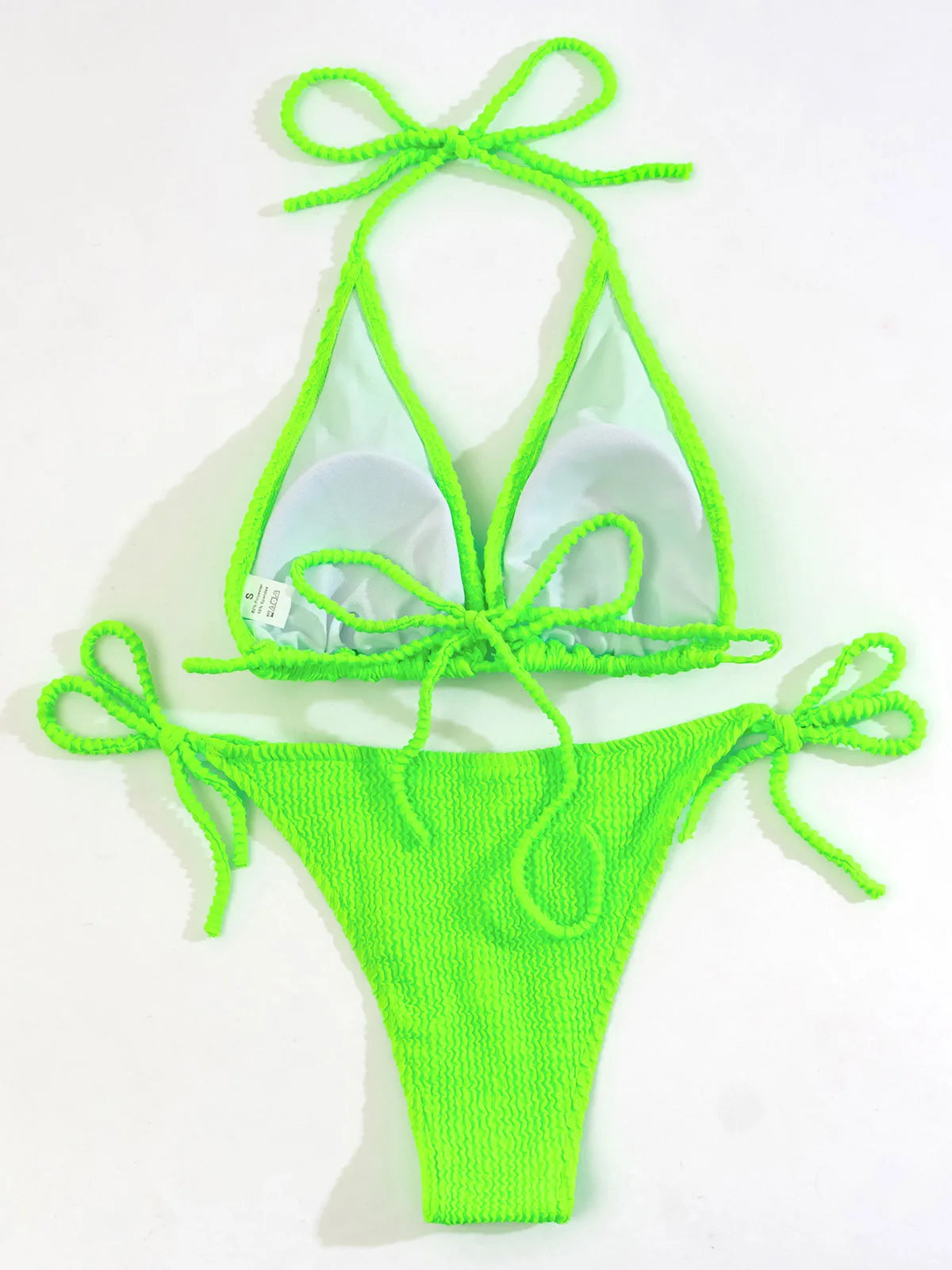 2025 New Fashion Sexy Bikini Solid Swimsuit Women Swimwear Push Up Set Brazilian Bathing Suit Summer Beach Wear Swimming