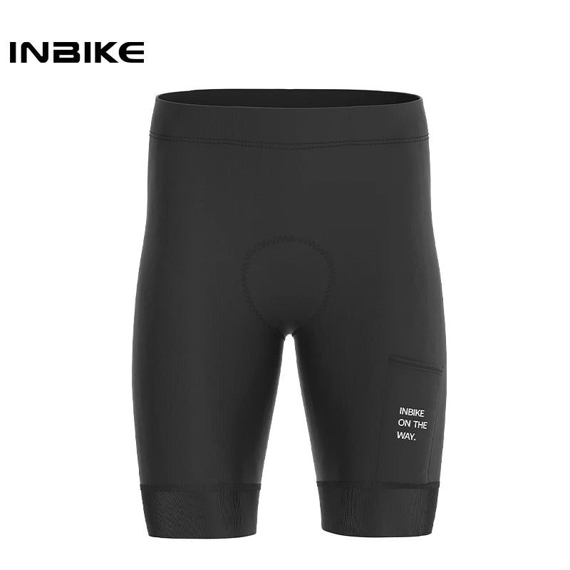 INBIKE Summer Men's Cycling Short Sleeve Bicycle Jersey Quick-Dry Road Bike Riding Shirt Man MTB Cycling Clothing with Pockets