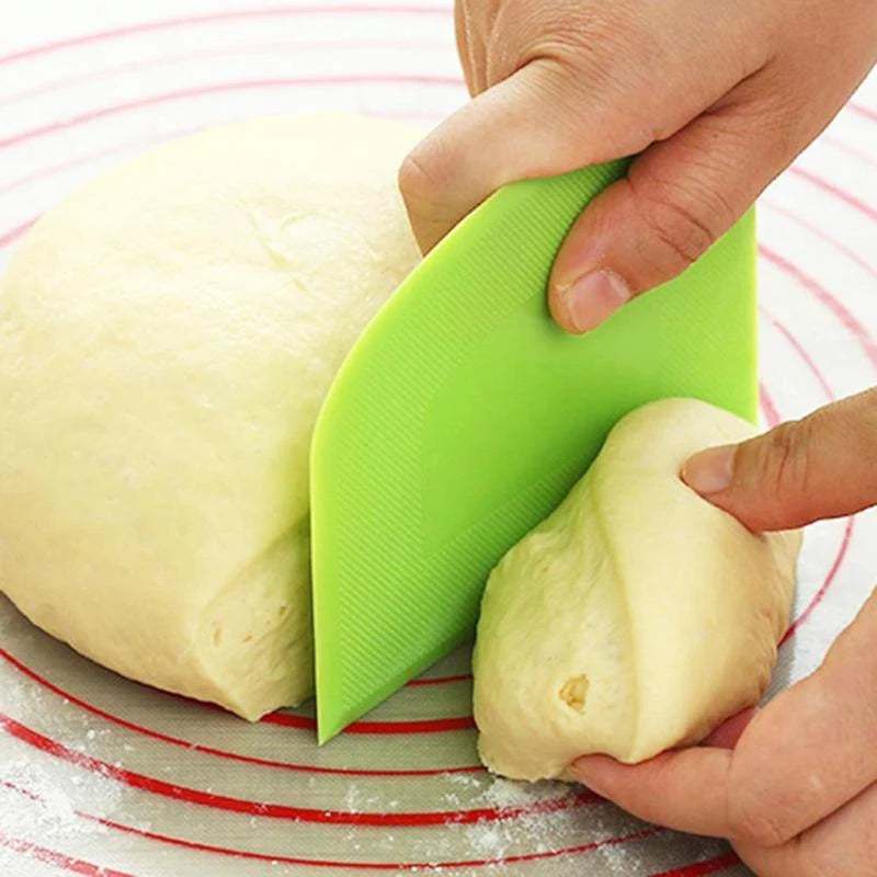 Kitchen Cake Cream Spatula Dough Knife Cutter Butter Batter Scraper Decorating Plain Smooth Edge Spatulas Baking Pastry Tools