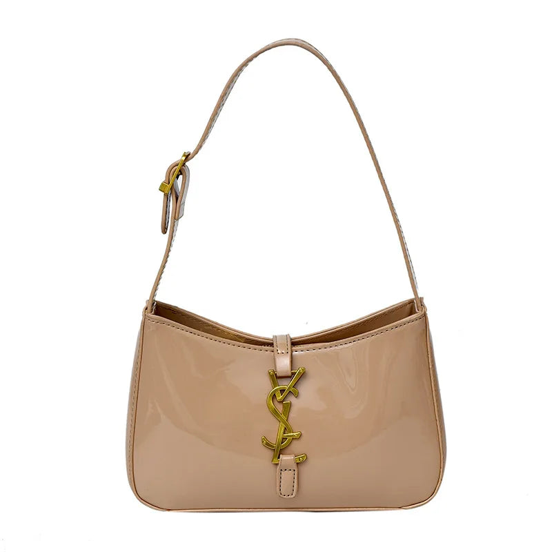 2025 Y2K Underarm Bag for Women, Luxe Boho Shoulder Purse w/Detachable Strap Anti-Theft Lightweight Commuter
