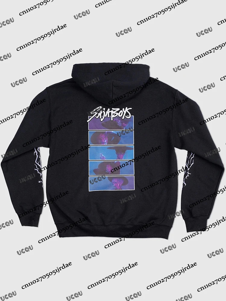 KPop Demon Hunters Saja Boys Hoodie For Kids Fall Winter Hot Sale Hoodies Warm Hooded Pullover Men Women Cotton Hoodies