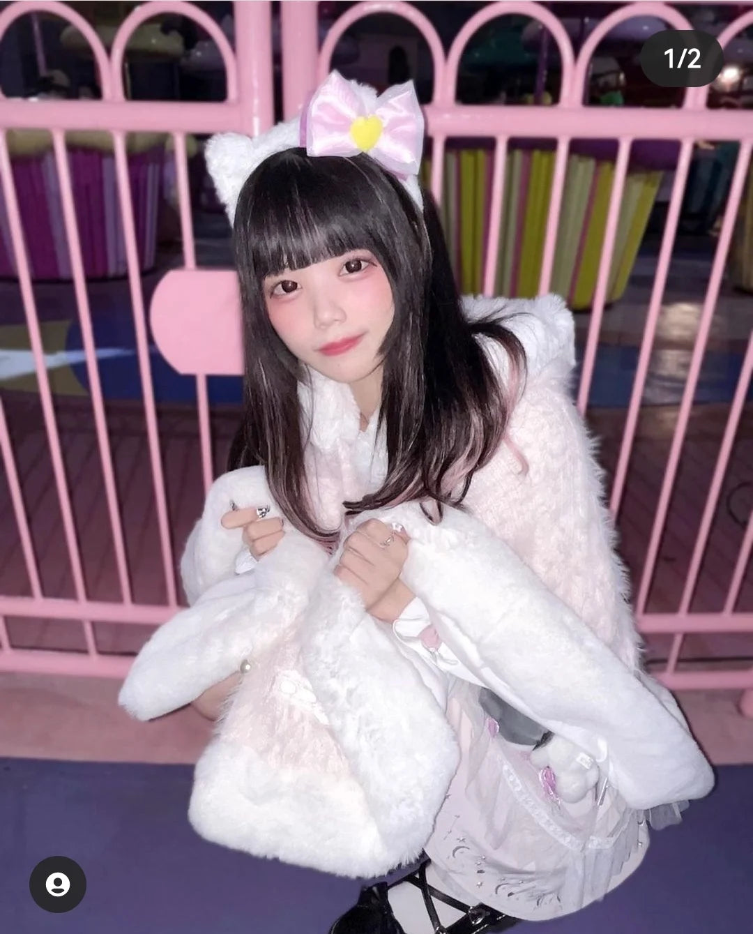 Japanese Sweet Soft Thick Women's Double-Layer Big Ribbon Hooded Knitted Cloak 3 Colors Autumn and Winter Ponchos Warm Jacket