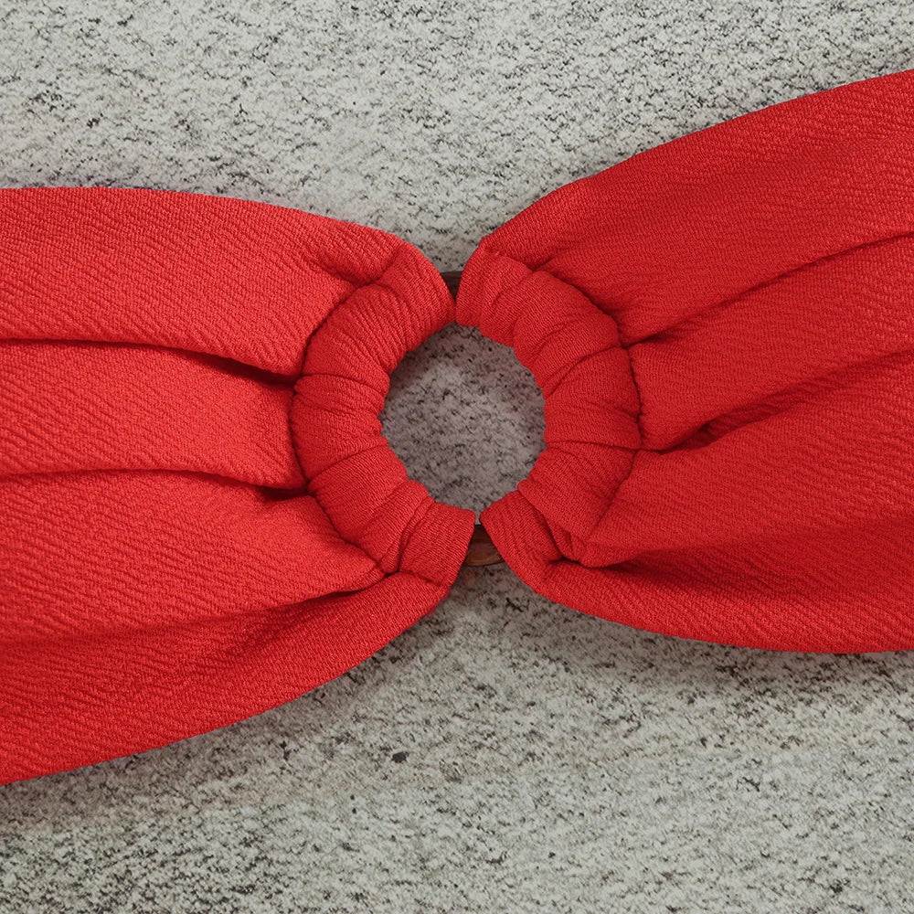 Micro Bikini Push Up Women Swimsuits 2024 Sexy Female Swimwear Brazilian Bikini Set Thong Biquini Swim Suits Solid Beachwear