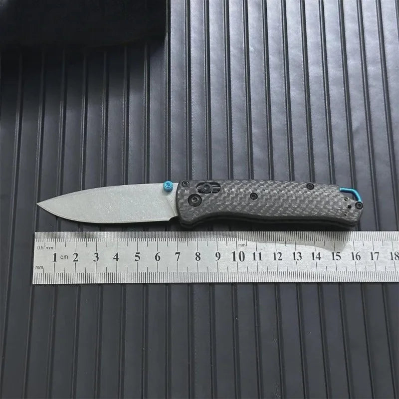 BM 535-3/533-3 Bugout AXIS Folding Knife Carbon Fiber Handles Outdoor Camping Hunting Pocket Tool with Box Christmas Gift