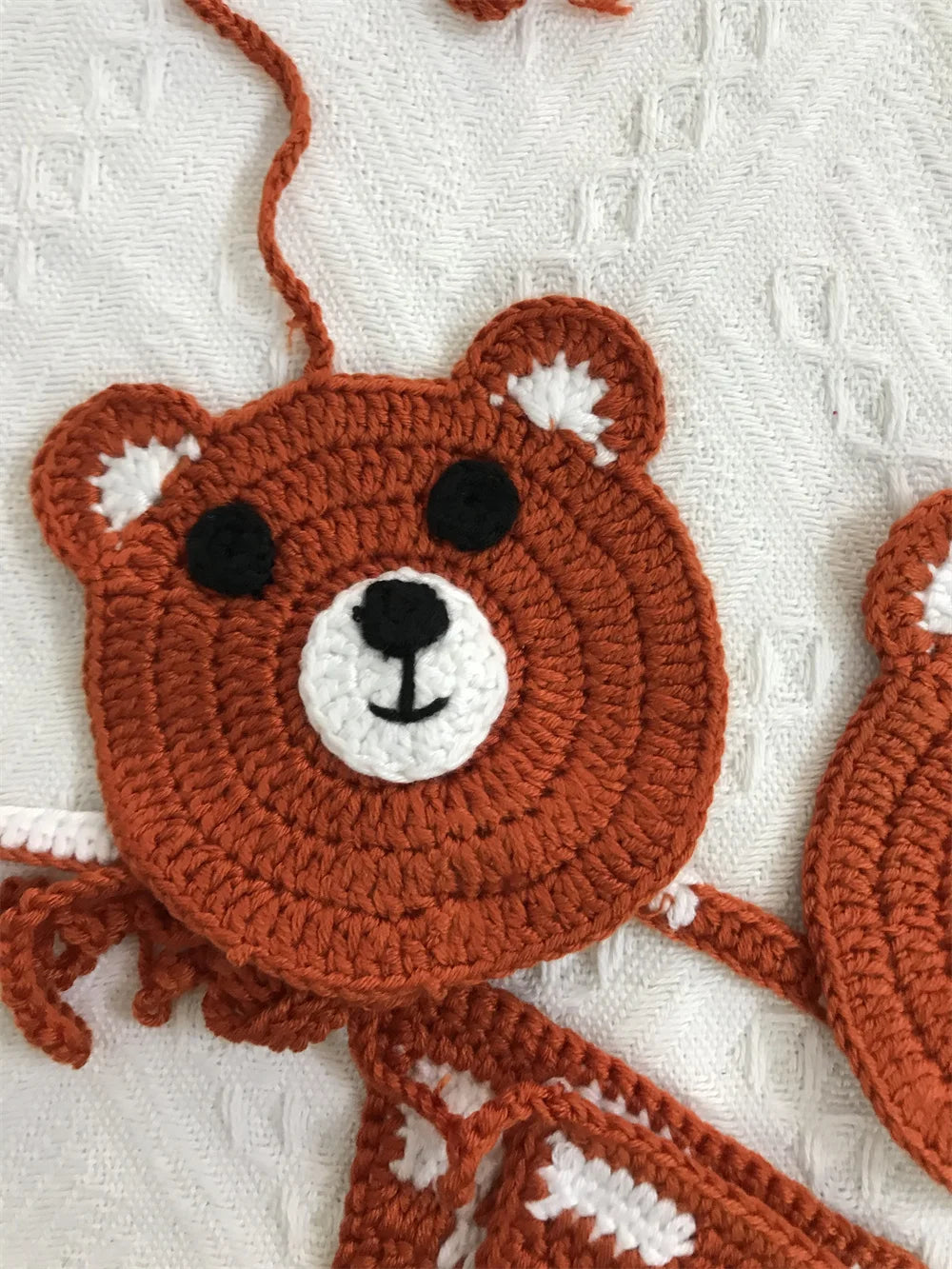 Lady's Custom Crochet Bikini Set 2 Pieces Bathing Suit Sexy Micro Bikinis Handmade Swimsuit Thong Swimwear Women Outfits