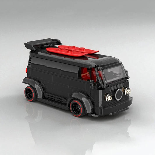 449 pieces MOC classic car classic car iconic T2 model DIY assembly building block toy children's birthday Christmas gift