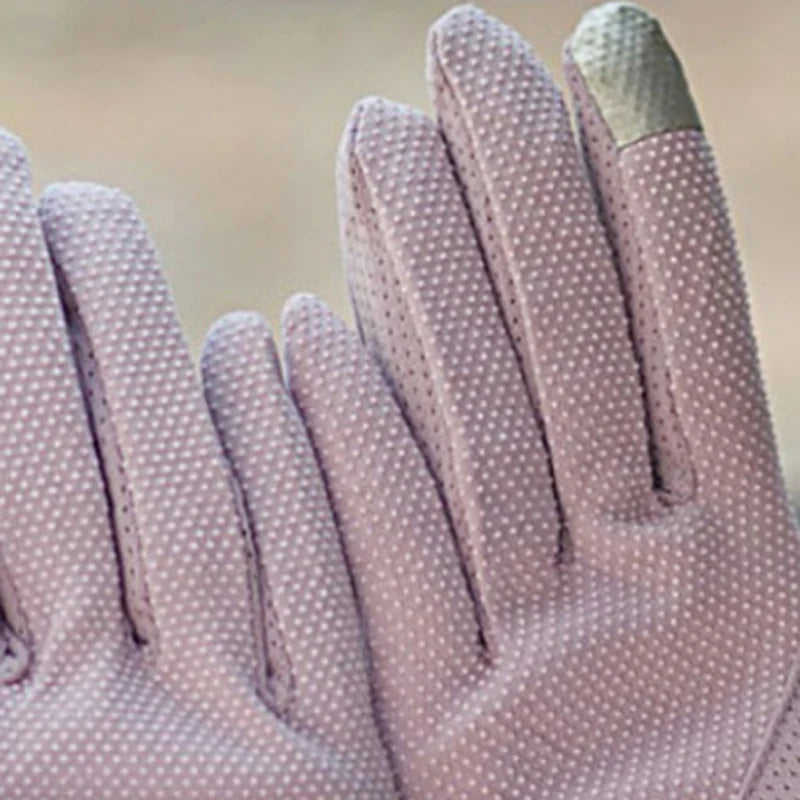 Lace Short Breathable Sun Protection Non-Slip Drive Women Thin New Gloves High Quality Ruffles Elegant Etiquette Soft