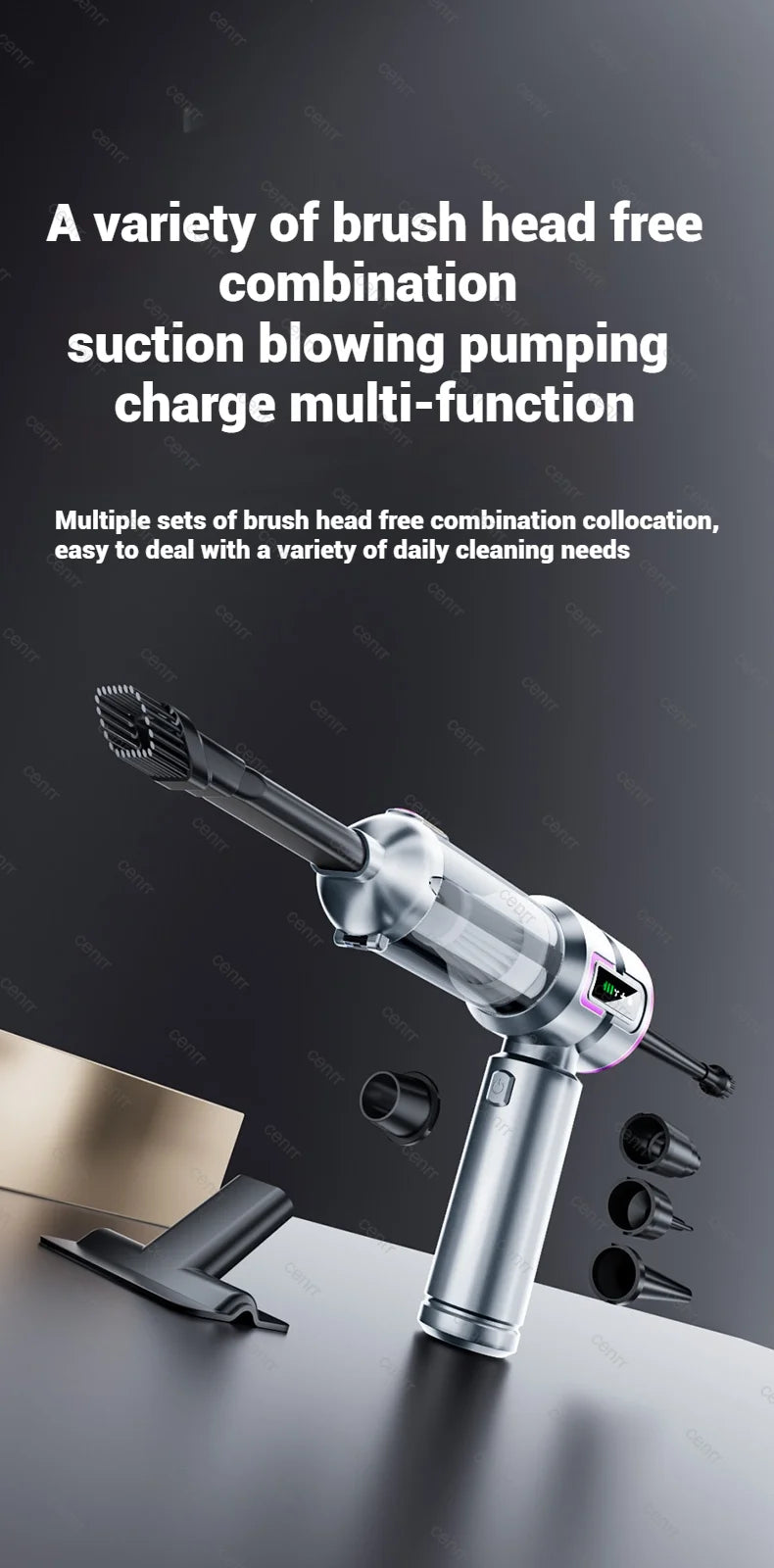 New Car Vacuum Cleaner 998000PA Mini Cordless Powerful for Home Handheld Blower Car Cleaner Portable Car Vacuum Cleaner