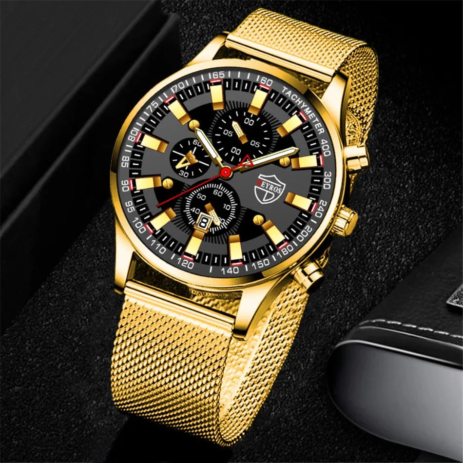 Mystery Box Random 1 Piece Fashion Round Dial Quartz Watch, Best Choice for Family, Friends, Birthday, Christmas