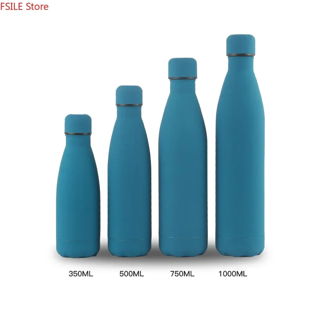 500/750/1000ml Double-Wall Insulated Vacuum Flask Stainless Steel Water Bottle BPA Free Thermos for Sport Water Bottles