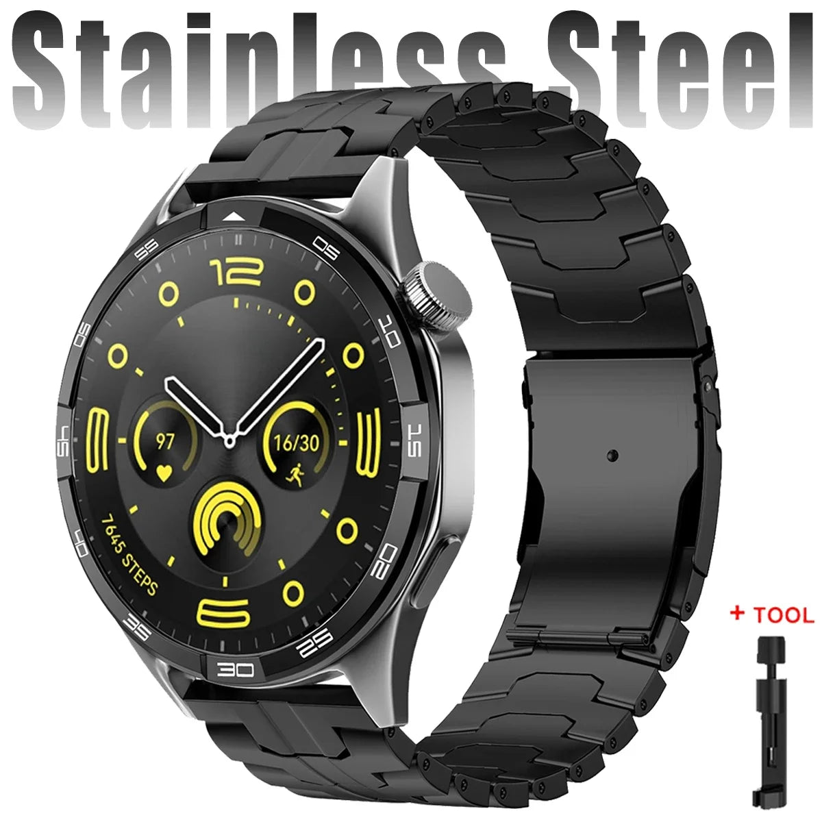 22mm Titanium Strap for Huawei Watch GT5 GT4 46mm Watch 4/4 Pro Band for Amazfit Balance Active 2 Luxury 20mm Watchband Bracelet