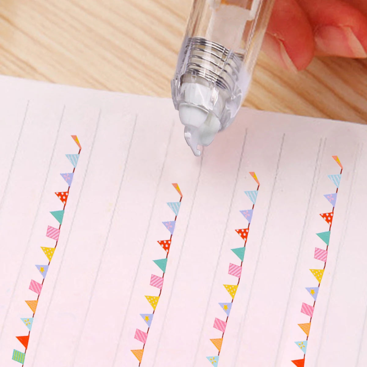 1pc Cute Kawaii Mechanical Design Correction Tape - Perfect for Decorating Diaries and School Supplies