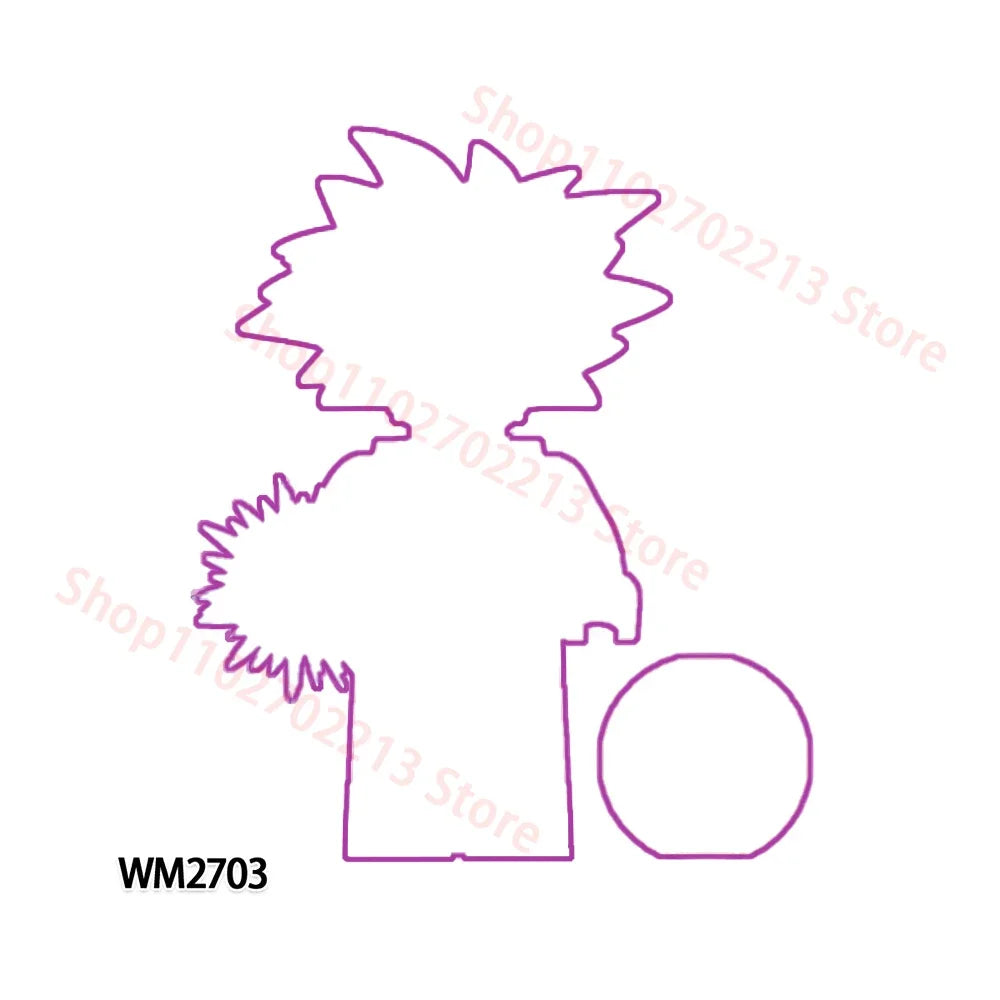 Anime Building Blocks Set WM6183 Educational Toys for Kids, Christmas Gift Bricks Collection Cool Model for Boys WM6220 WM6221