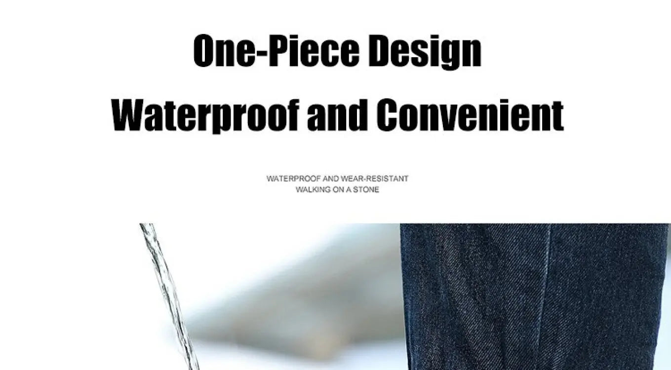 Waterproof Tall Silicone Shoe Covers Antislip Outdoor Travel Rainproof Boot Covers