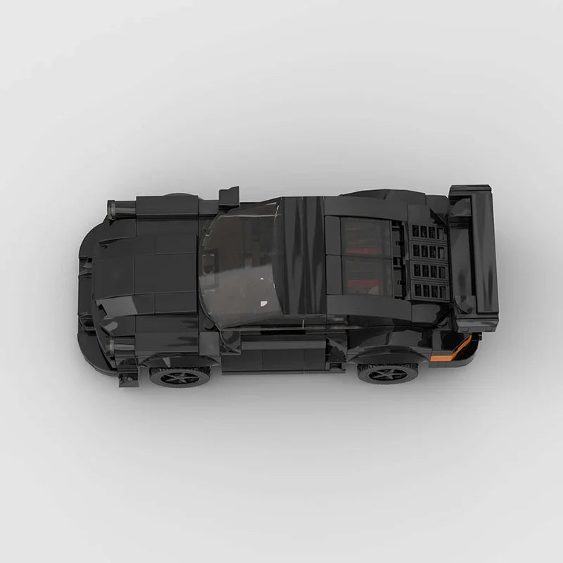 MOC Car Speed R34 488 Pickup R32 Racing Vehicle Model Building Block Super Race brick Christmas Gift City Technical rally sport