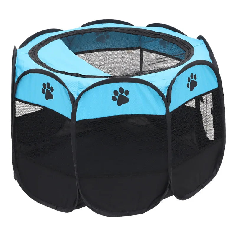HOOPET Cat Delivery Room Detachable Summer Pet Tent Outdoor Dog Folding Fence Cat Cage Dogs Enclosure Surrounded Pet Supplies