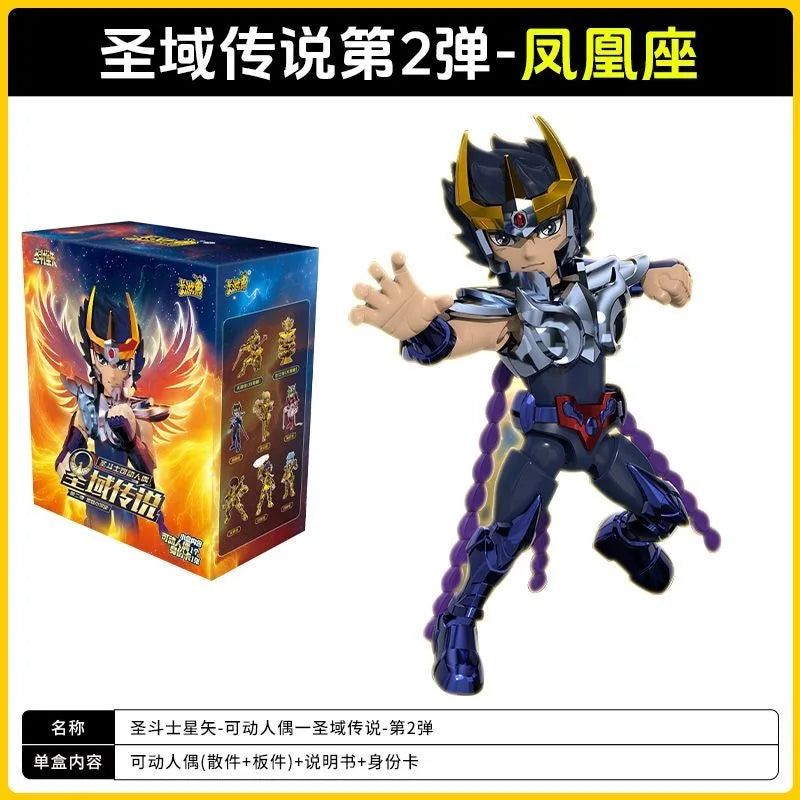 Kayou Saint Seiya Card Legend Of Doll Sanctuary Series Blind Box Of Gold Will Peripheral Christmas Gift Original Box Toy