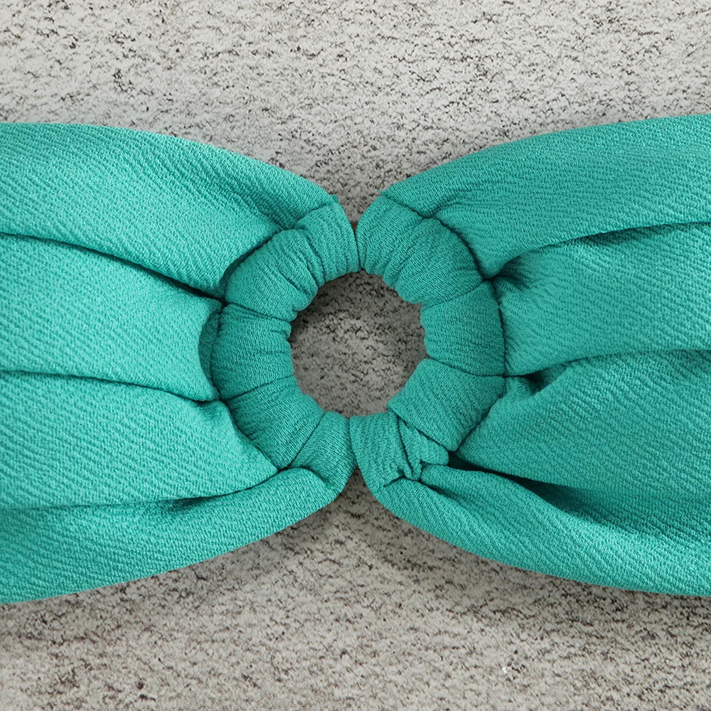 Micro Bikini Push Up Women Swimsuits 2024 Sexy Female Swimwear Brazilian Bikini Set Thong Biquini Swim Suits Solid Beachwear