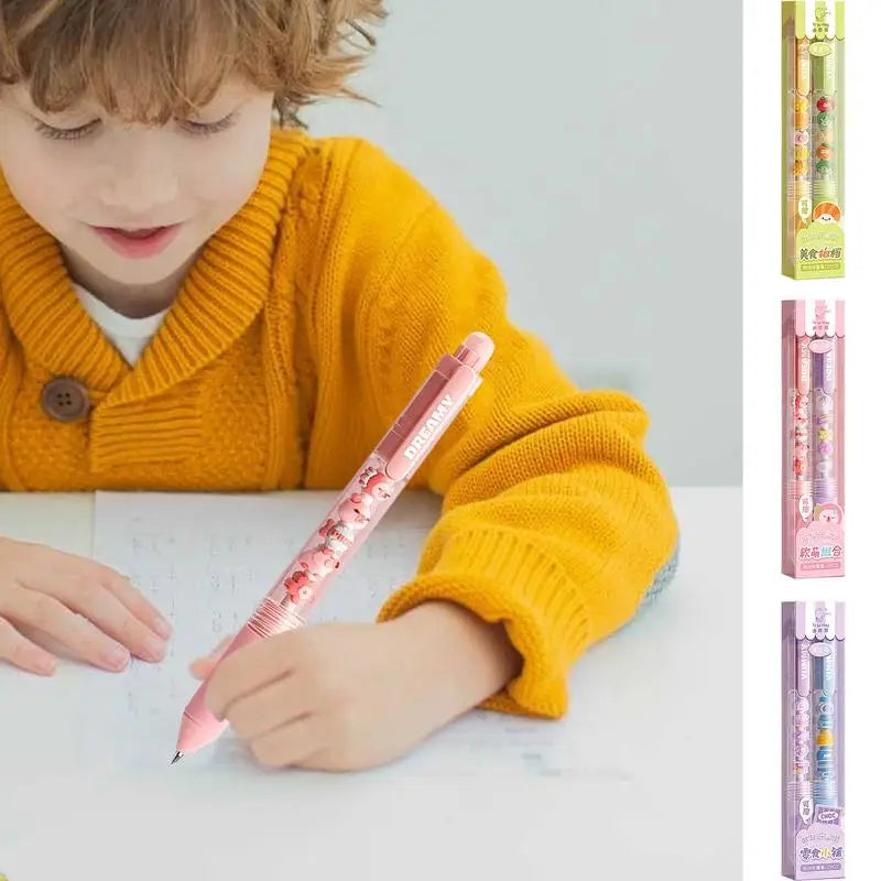 Erasable Gel Ink Pens With Eraser Erasable Fine Point Writing Supplies Blue Ink Smooth Writing Pens For Planner Journaling Daily