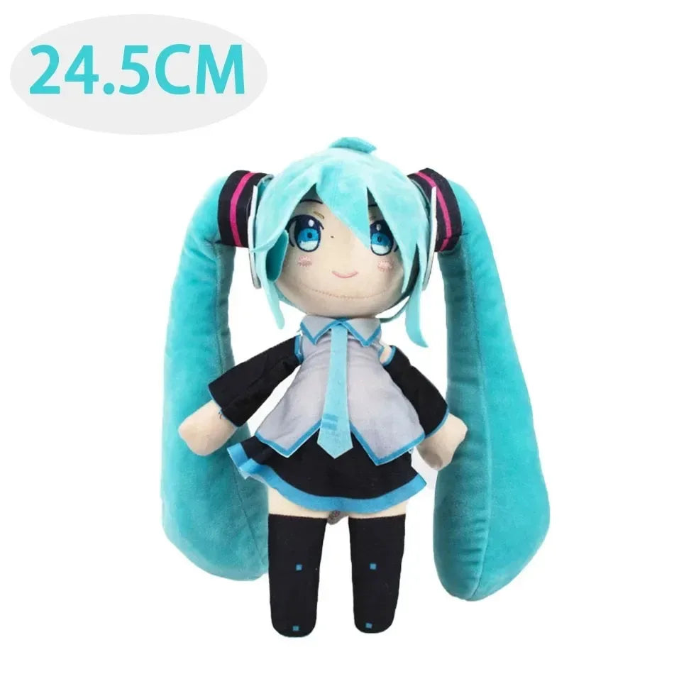 NEW 20/25cm Japanese Anime Plush Stuffed Toy Hatsune Miku Plush Doll Soft Pillow Future Doll Cute Christmas Gift For Children