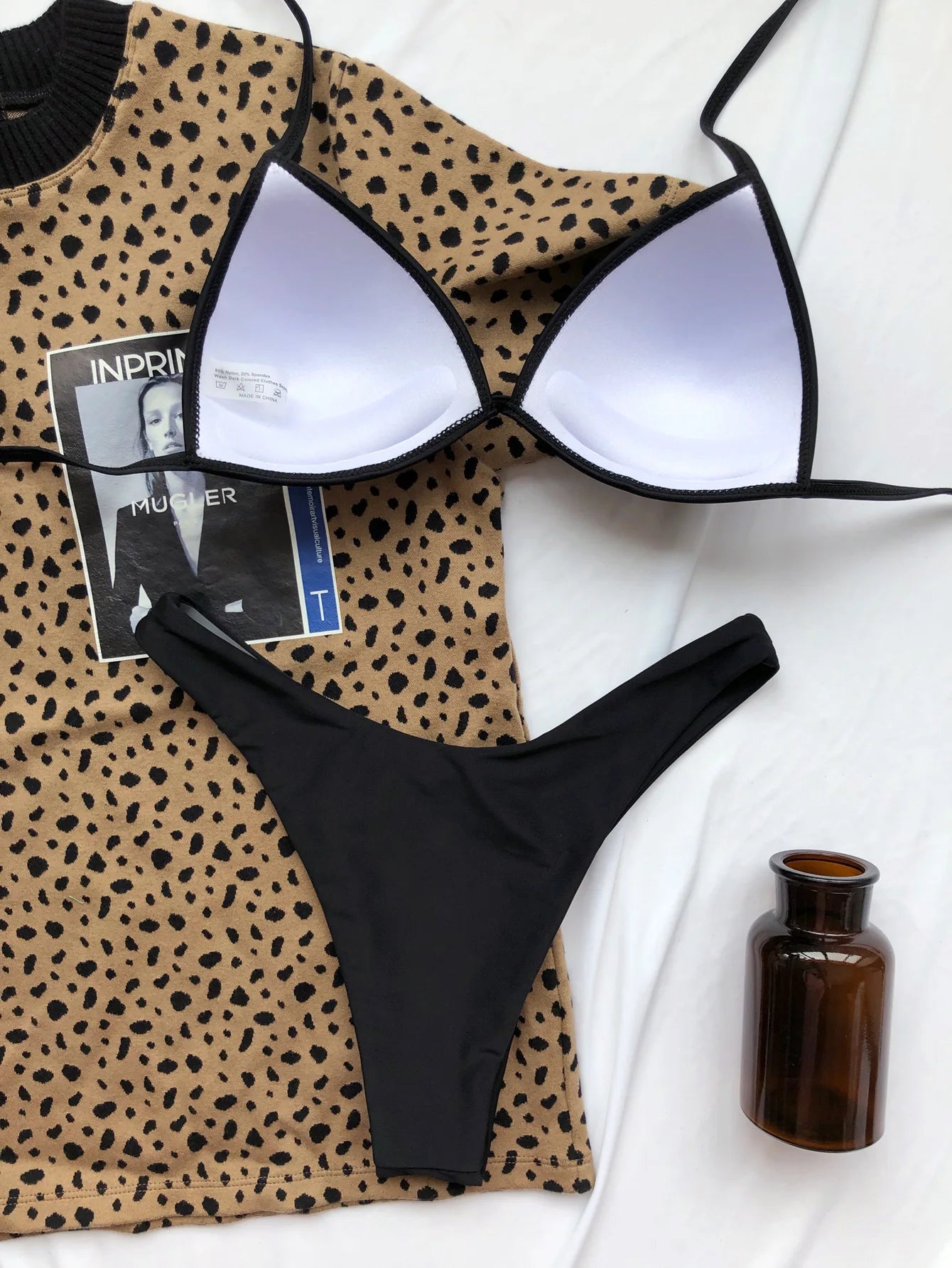 Bikinis 2025 Woman Sexy Triangle Swimwear Womens Two-piece Swimsuit Hard Cup Micro Bikini Women Swimwear Biquini Bathing Suit