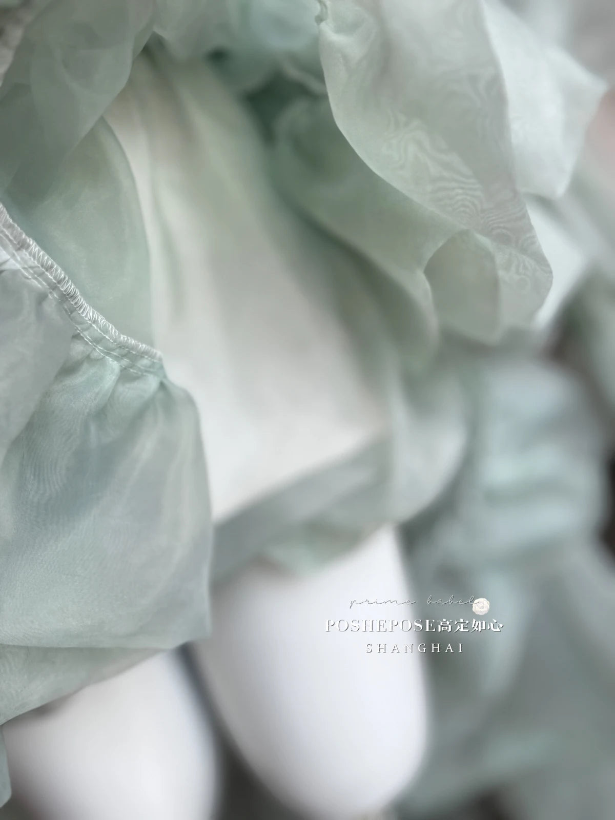 High Street Women's Mint Green Strapless Bowknot Sweet Fairy Organza Dress 2024 New Elegant Big Bow Trailing Party Wedding Dress