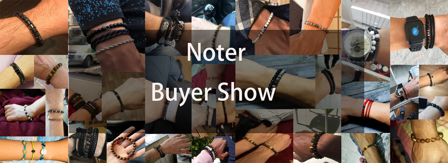 Colorful Lava Stone Bracelet Men Women 8mm Natural Onyx Tiger Eye Beaded Braclet Rainbow Friendship Brass Braslet