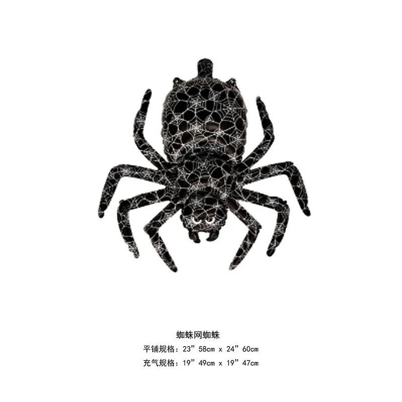 New Halloween Terror Spider Balloon Ghost Festival Party Shopping Mall Event Decoration Home Yard Halloween Photo Props Balloon