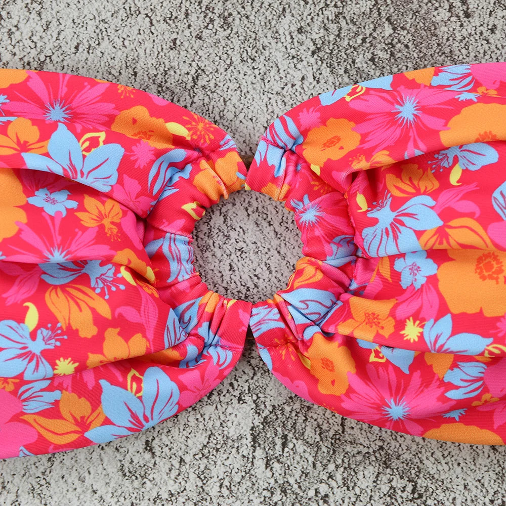 Micro Bikini Push Up Women Swimsuits 2024 Sexy Female Swimwear Brazilian Bikini Set Thong Biquini Swim Suits Print Beachwear