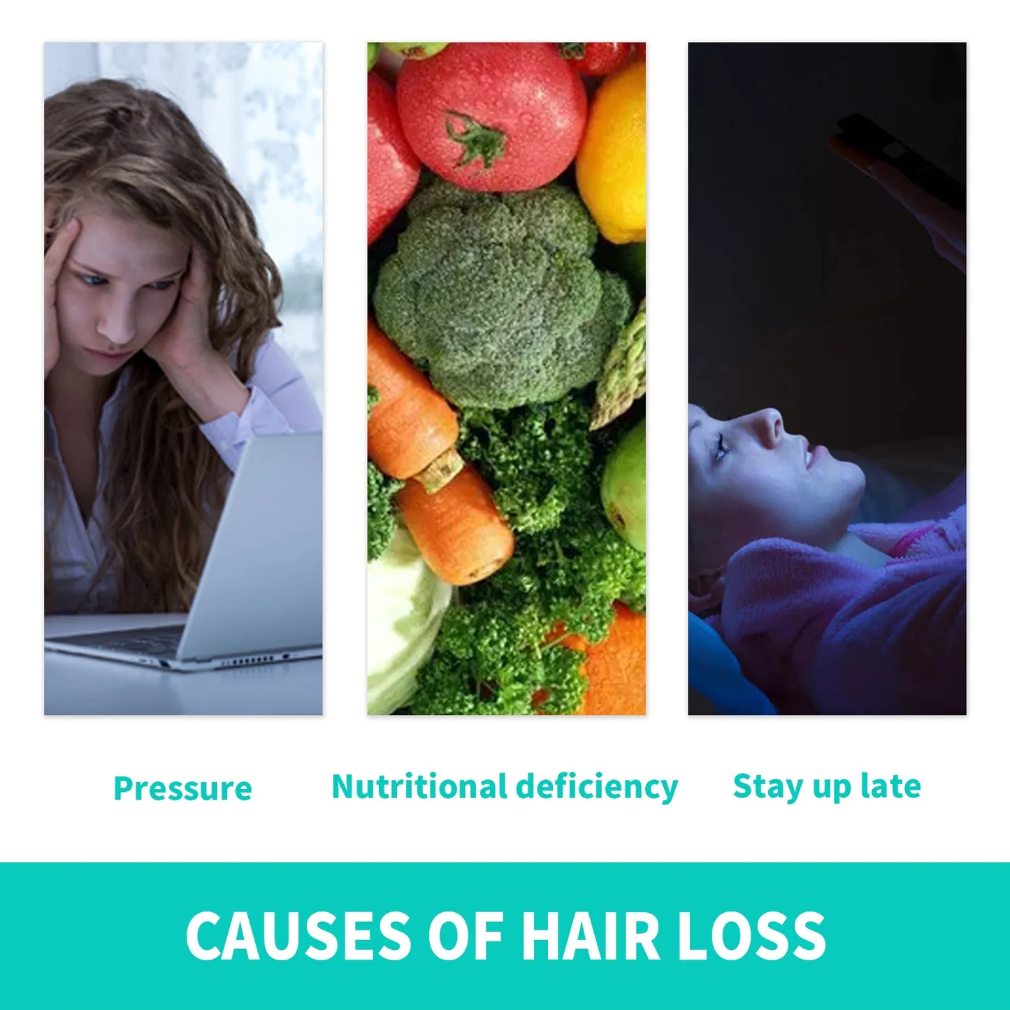 Dense Hair Ball Essence Thick Hair Root Strong Hairline Firm Hair Prevent Hair Loss Hair Care Serum Oil Hair Growth Roller