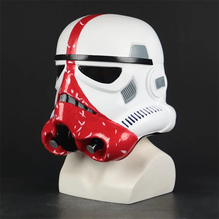 Halloween Live Role Play Props White Soldier Star Wars Helmet Mask The Force Awakens Stormtrooper Battle Helmet Ornament
