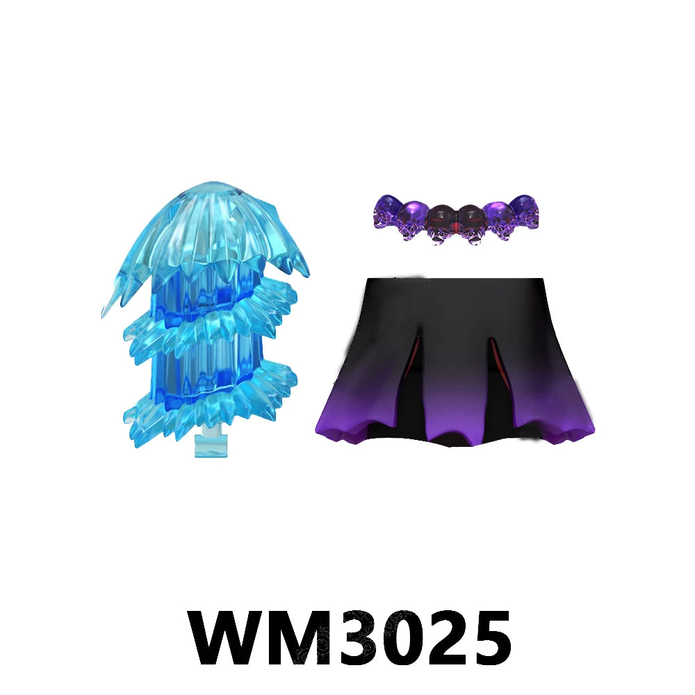 Anime Building Blocks Set WM6183 Educational Toys for Kids, Christmas Gift Bricks Collection Cool Model for Boys WM6220 WM6221