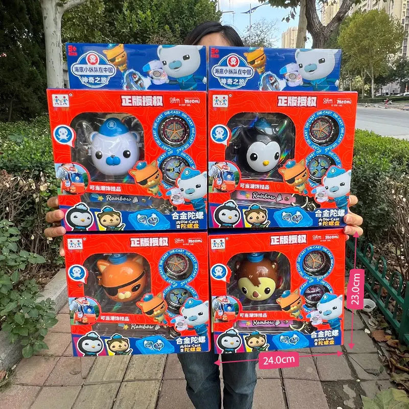 Quality Genuine Octonuts Toy Octopus Burger Deluxe Set Octopus Burger Kids Toy Christmas Gift Oversized Toys