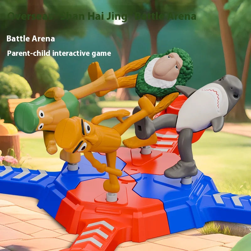 Italian Brainrot Tung Tung Tung Sahur Multiplayer Battle Toy Parent Child Interaction Arena Competition Christmas Gift
