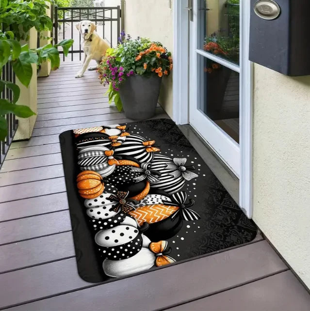 Halloween Welcome Doormat for Indoor and Outdoor Bedroom Use Suitable for Home Halloween Kitchen Home Holiday Entrance Mat Decor
