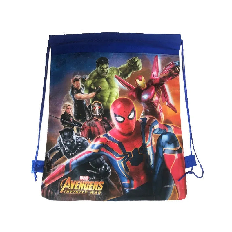 5/10/20/30PCS Cartoon Dinsey Spiderman Children School Bag Boy Girls Kindergarten Bag Baby Toddler Bag Kids School Backpack gift