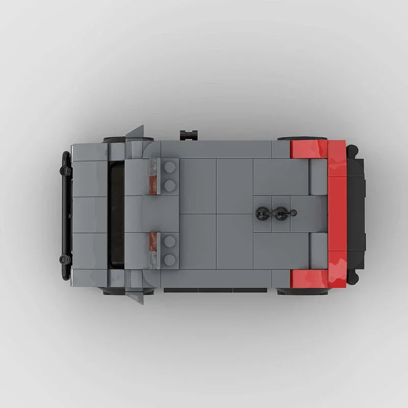 MOC Car Speed R34 488 Pickup R32 Racing Vehicle Model Building Block Super Race brick Christmas Gift City Technical rally sport