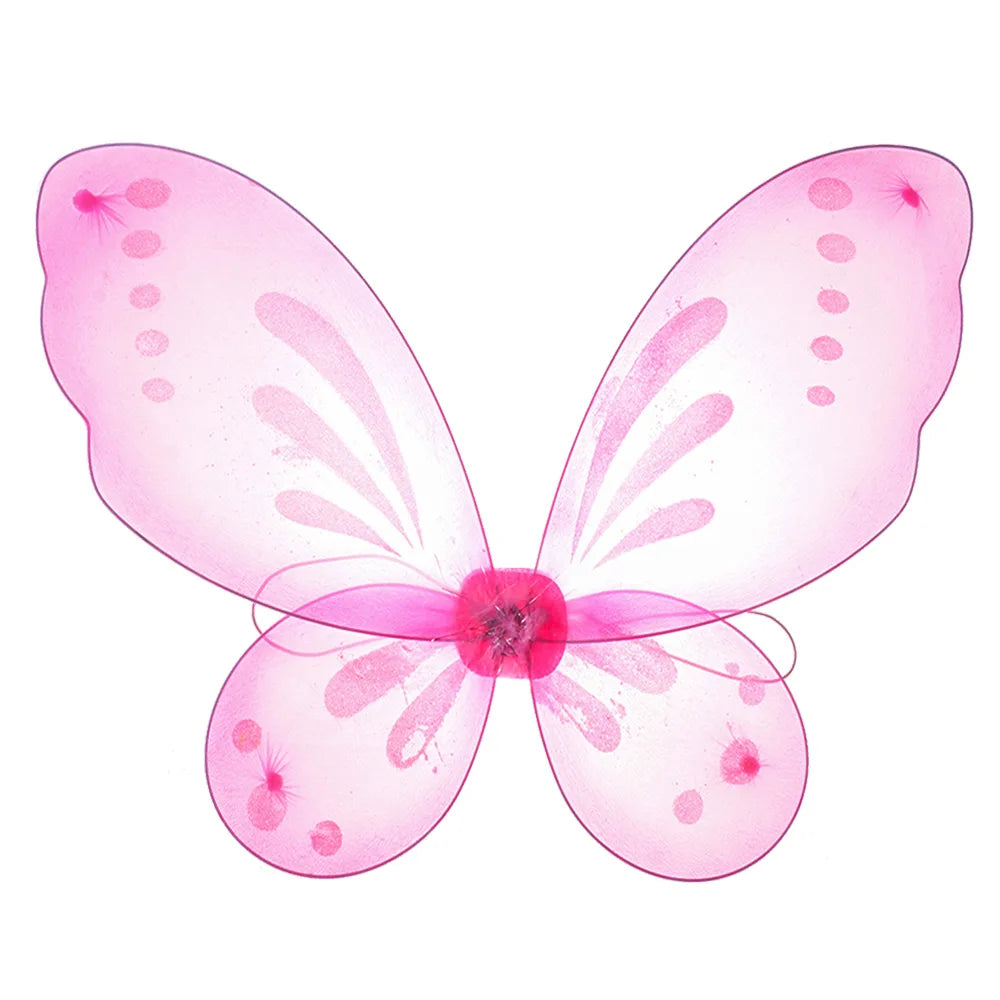Toddler Dress Up Angel Wings Halloween Costume Accessories Butterfly Fairy Fairy Wings Dress-Up Wings