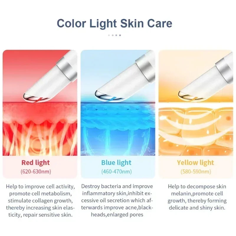 Electric Eye Massager EMS Microcurrent Skin Lifting Reduce Eye Wrinkles Remove Dark Circles Hot Vibration Beauty SkinCare Device