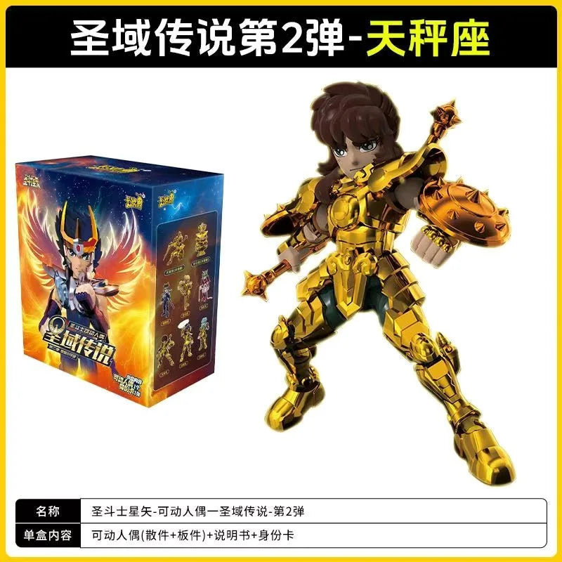 Kayou Saint Seiya Card Legend Of Doll Sanctuary Series Blind Box Of Gold Will Peripheral Christmas Gift Original Box Toy