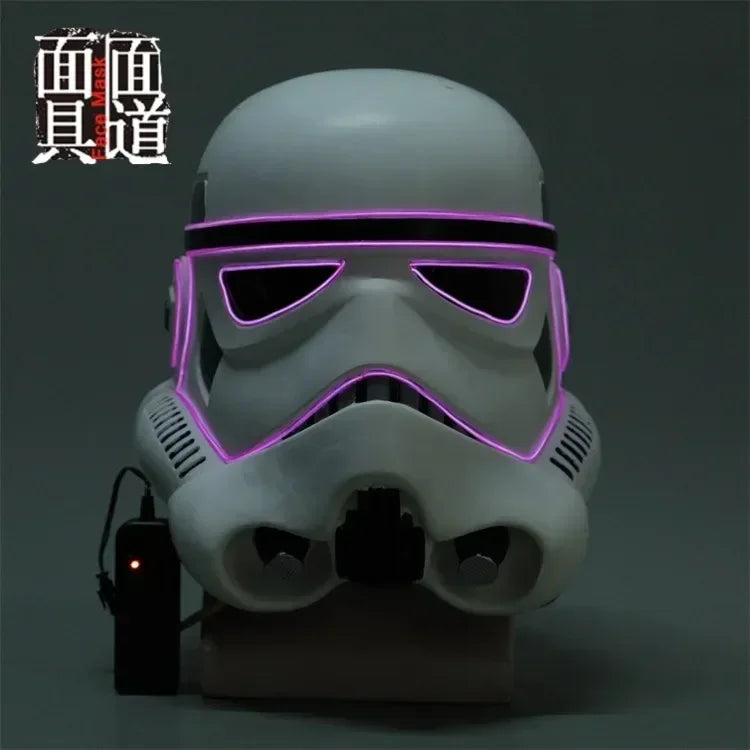 Halloween Live Role Play Props White Soldier Star Wars Helmet Mask The Force Awakens Stormtrooper Battle Helmet Ornament